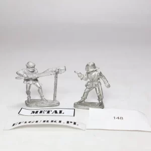 Medieval Large Hand Cannons And Crew. Metal miriltion 148