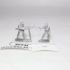 Medieval Large Hand Cannons And Crew. Metal miriltion 174