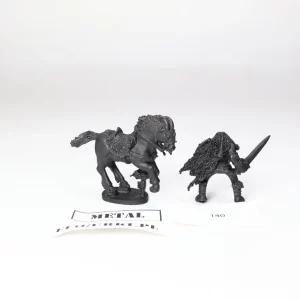 Grenadier Barbarian rider. Metal 140