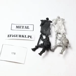 Grenadier Barbarian rider. Metal 176
