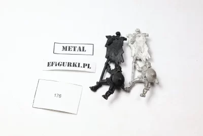 Grenadier Barbarian rider. Metal 176
