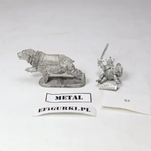 Dwarf Bear Rider King. Grenadier Metal 53
