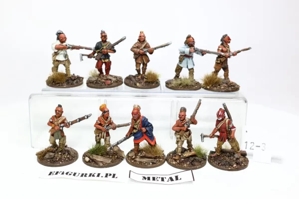 Indianie Muskets & Tomahawks 1. Metal 12-3
