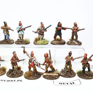 Indianie Muskets & Tomahawks 1. Metal 12-4