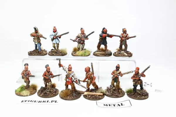 Indianie Muskets & Tomahawks 1. Metal 12-4