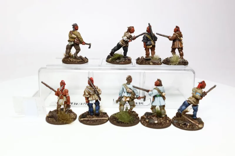 Indianie łuki Muskets & Tomahawks 1. Metal 12-9