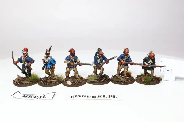 Indianie Muskets & Tomahawks 1. Metal 12-1