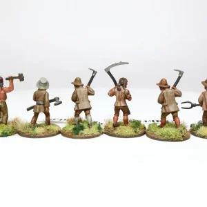 Osadnicy French Indian War. Metal 12-15