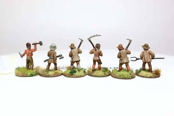 Osadnicy French Indian War. Metal 12-15