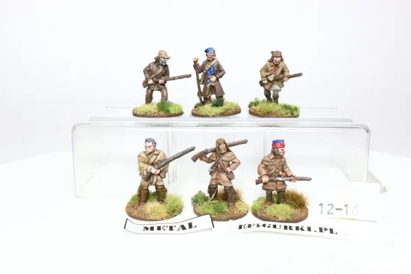 Pogranicznicy French Indian War. Metal 12-16