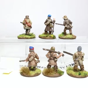 Pogranicznicy French Indian War. Metal 12-16