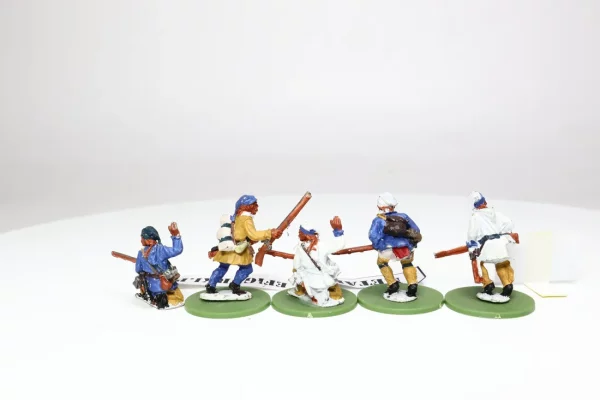 Companie de la Marine. French Indian War Black powder 12-17