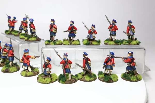 French Highlanders North Star Miniatures. Metal French Indian War 12-19 OOP