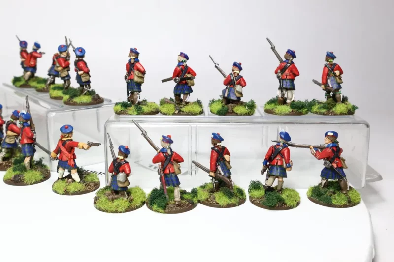 French Highlanders North Star Miniatures. Metal French Indian War 12-19 OOP