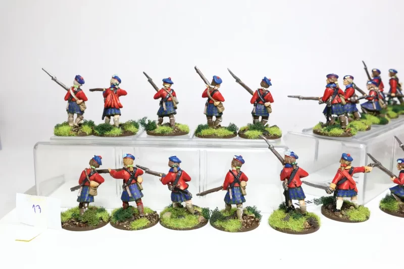 French Highlanders North Star Miniatures. Metal French Indian War 12-19 OOP
