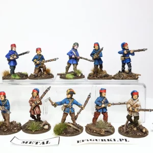 Metal French Indian War North Star Miniatures. Metal French Indian War 12-20 OOP Dowódca