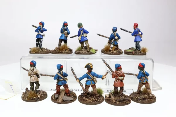 Metal French Indian War North Star Miniatures. Metal French Indian War 12-20 OOP