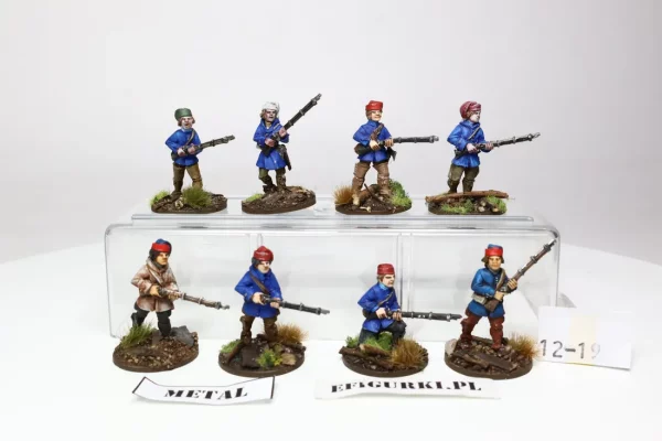 Metal French Indian War North Star Miniatures. Metal French Indian War 12-19 OOP