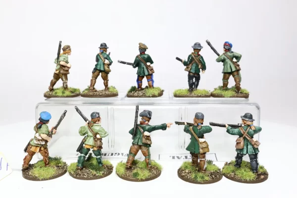 Metal French Indian War North Star Miniatures. Metal French Indian War 12-21 OOP