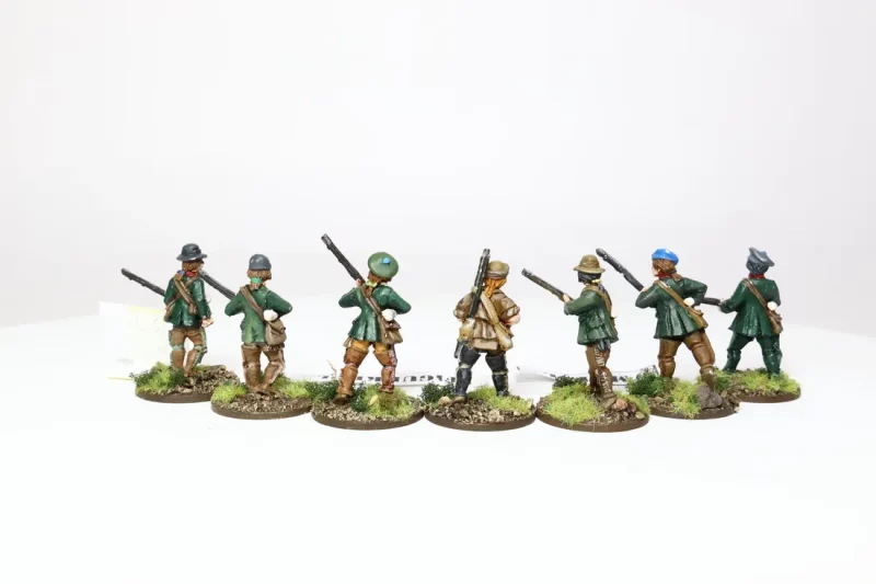 Metal French Indian War North Star Miniatures. Metal French Indian War 12-22 OOP