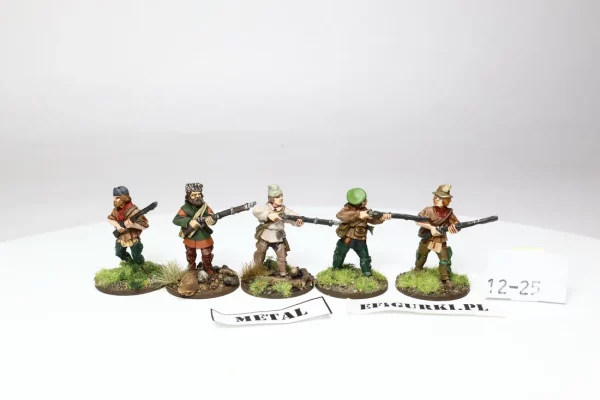 Metal French Indian War North Star Miniatures. Metal French Indian War 12-25 OOP