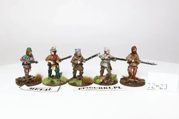 Metal French Indian War North Star Miniatures. Metal French Indian War 12-23 OOP