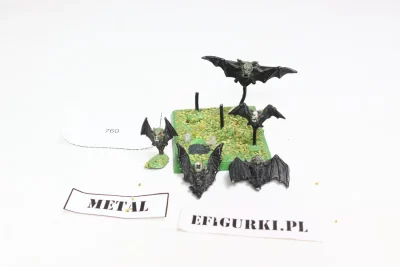 Bat Swarm Metal vampire. 760