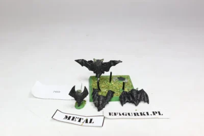 Bat Swarm Metal vampire. 760