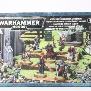 Witch hunter Inquisitor and Retuine. Metal 30-135