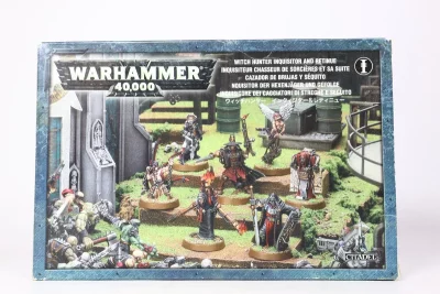Witch hunter Inquisitor and Retuine. Metal 30-135