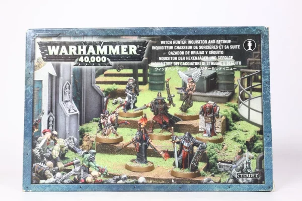 Witch hunter Inquisitor and Retuine. Metal 30-135