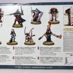 Witch hunter Inquisitor and Retuine. Metal 30-135