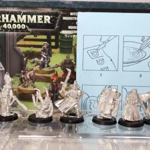 Witch hunter Inquisitor and Retuine. Metal 30-135
