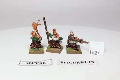 Dwarf Thunderer Comand Metal. 1-24