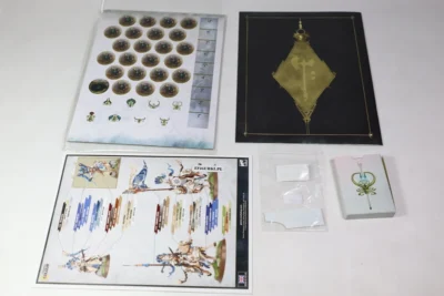 Age of Sigmar – Lumineth Realm-lords Army Set. Miarka karty żetony itd.