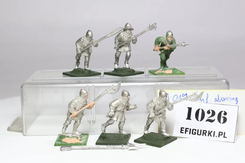 AO17 Infantry advancing/running with polearms. 1026