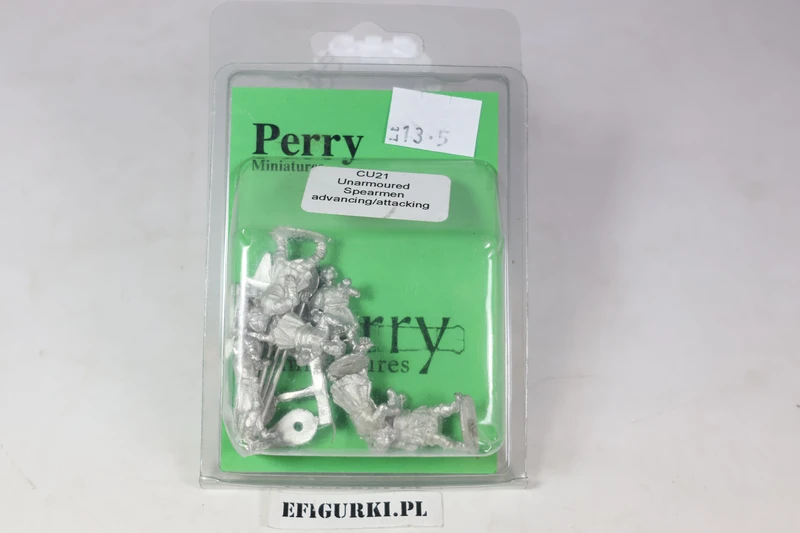 CU21 Unarmoured Spearmen advancing/attacking. lt13-5