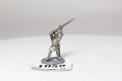 Bretonnian Foot Knight. Michael Perry. metal 1059