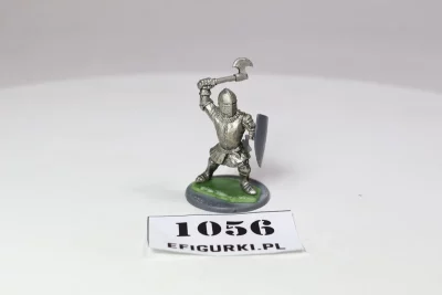 Bretonnian Foot Knight. Michael Perry. metal 1056