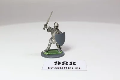 Bretonnian Foot Knight. Michael Perry. metal 988
