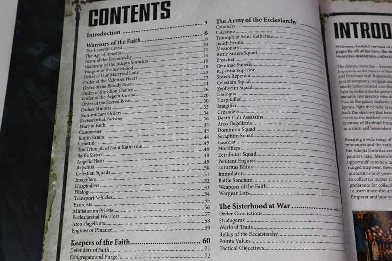 Sisters of battle Limited Codex. 35-58