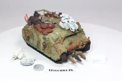 Nurgle Rhino Konwersja. 12-55