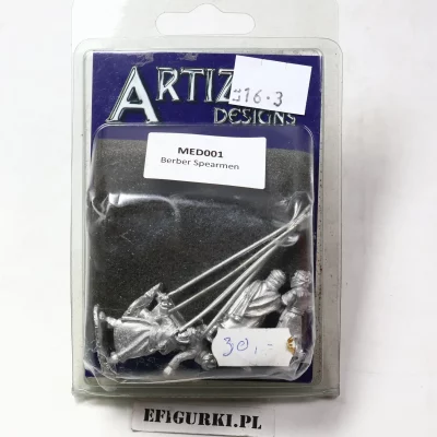 Artizan Designs Metal MED001 Berber Spearmen.