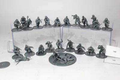 German Grenadiers plastic. 22 szt Bolt Action 146