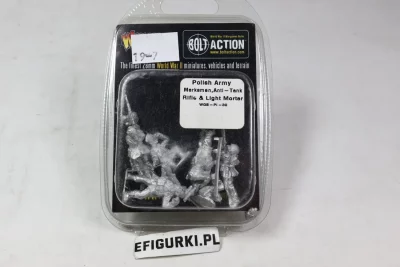 Polish Army Markmen, anti tank rifle i light mortar. 19-7