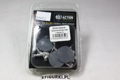 British Airbone Metal Flamethrower and sniper team. 19-12