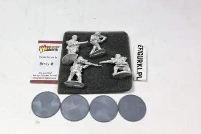 British Airbone Metal Flamethrower and sniper team. 19-12