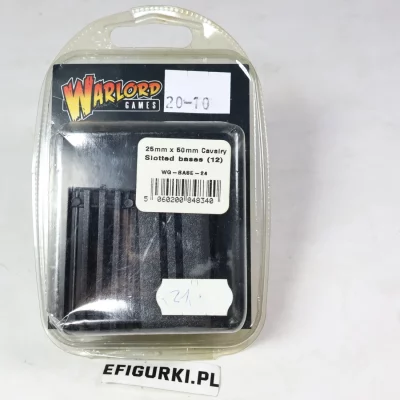 25x50 cavalry slotted bases 12 szt. 20-10