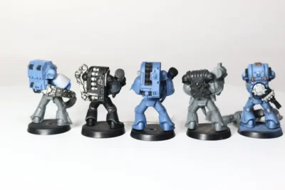 Devastator squad/long fang x5. 135
