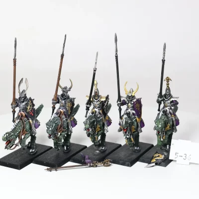 Dark Elf Cold One Knights. 5-36 U4